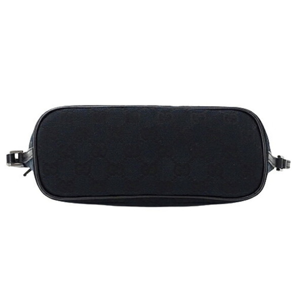 Gucci GUCCI Pouch Women's Hand Handbag GG Canvas Black 039/1103 - Picture 3 of 10